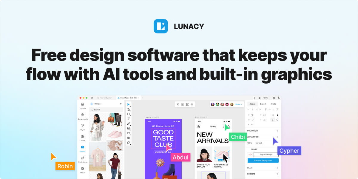 Lunacy Design System Figma Free  Figma Free  Premium UI Kits